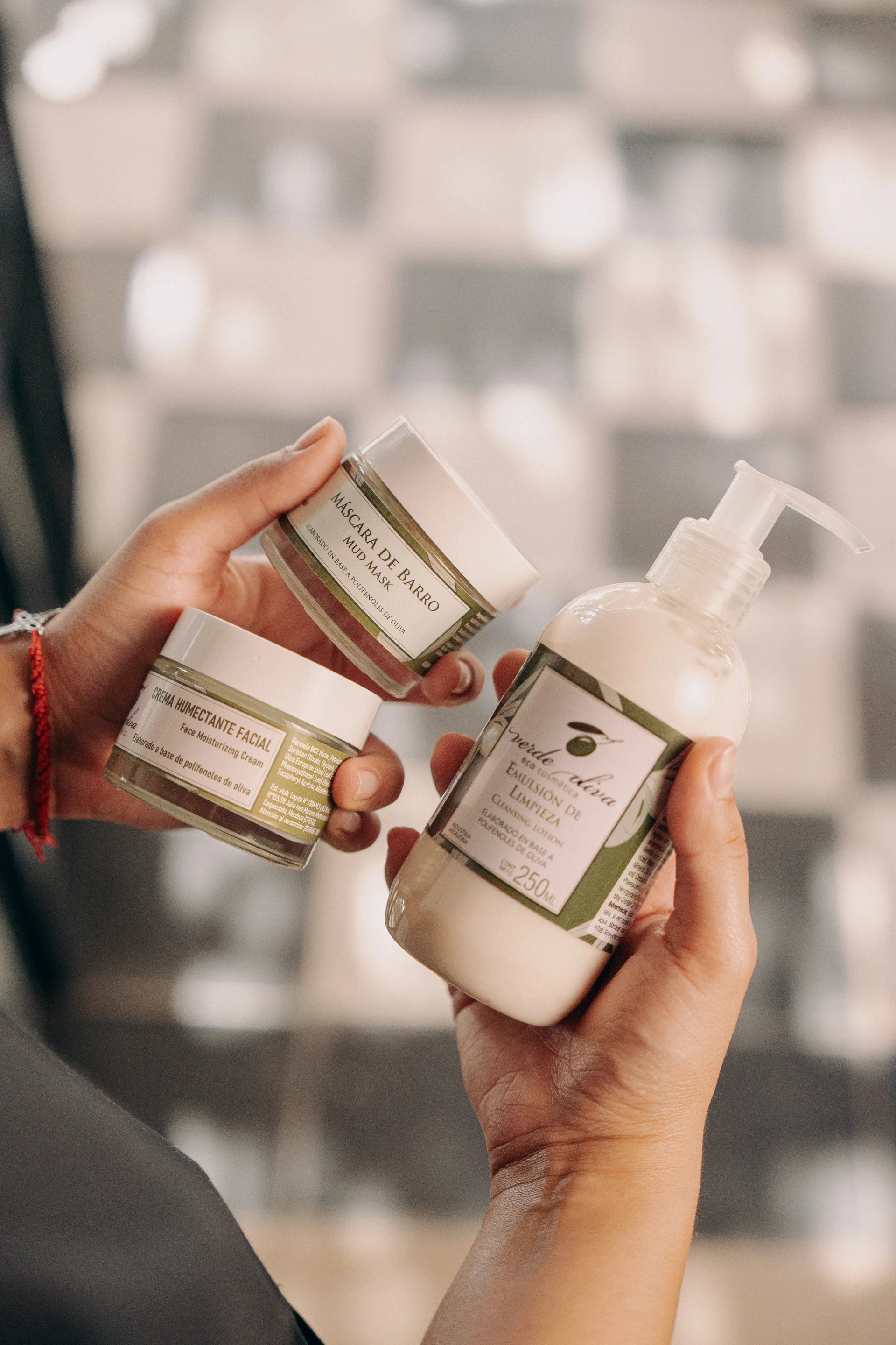 Olive-based cosmetics